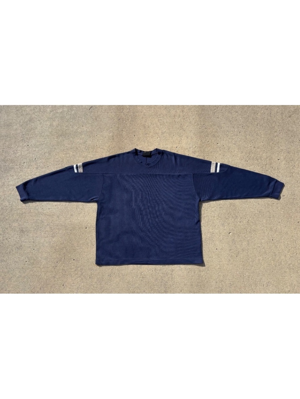Vintage 90s Starter Navy Oversized Crewneck Sweatshirt XL